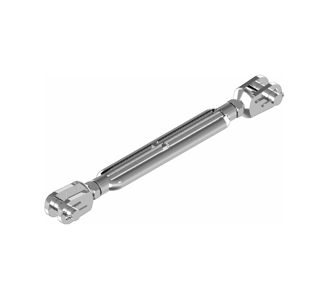 Талрепы открытые “вилка-вилка” ART 8339 вилка сварная