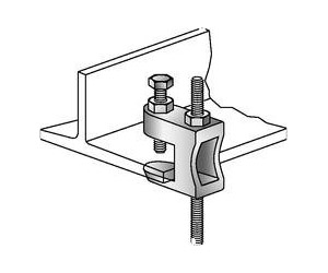 MAB Зажим-крепеж к стальным балкам