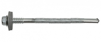 5,5/6,3 Винт самосверлящий из нерж. стали с шайбой  S19 и прокладкой EPDM GTX 12 SP