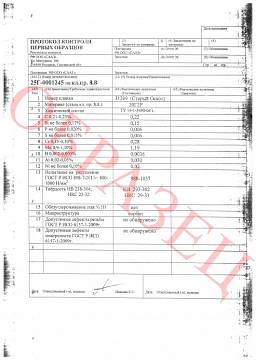 Сертификат на Болт мебельный с усом оцинкованный ГОСТ 7801-81 6