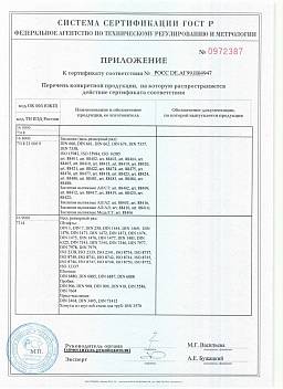 Сертификат на Цепи длиннозвенные DIN 763 7